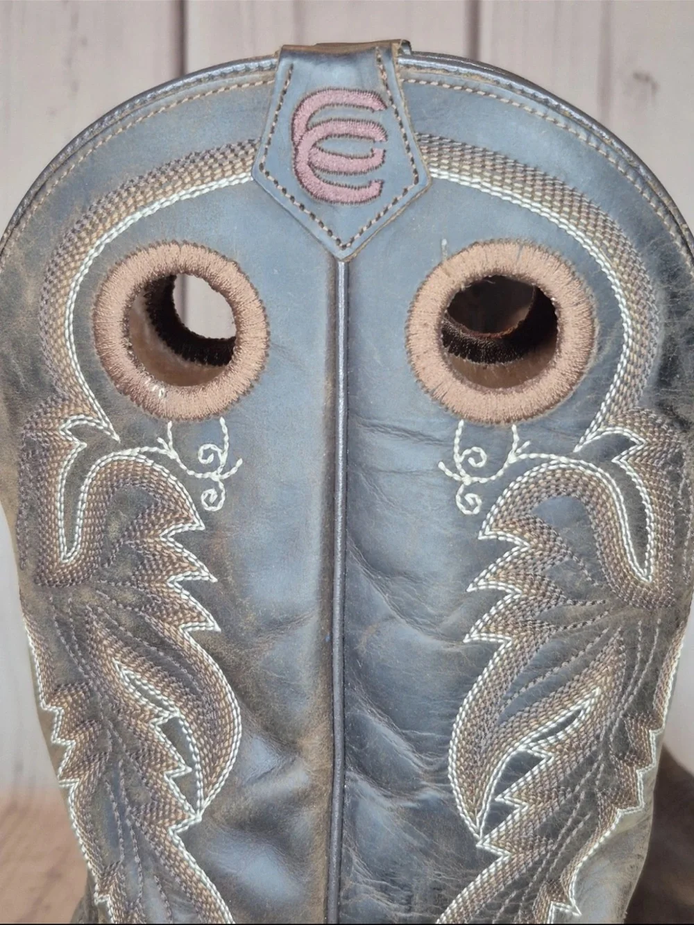 Dan Post Men's Size 10 D Abram Embroidered Brown Western Boots